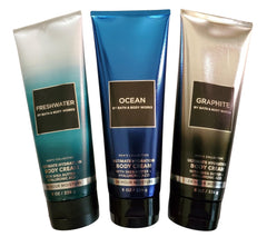 Bath & Body Works three-pack front view showing all tubes and scent variety for easy choice