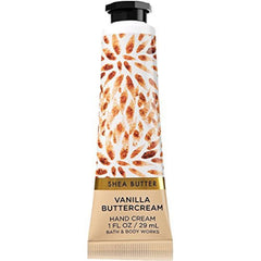 Bath & Body Works hand cream front packaging shows size and moisturizing effect
