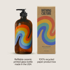 Bathing Culture bathroom lifestyle setup showing calming daily ritual benefit