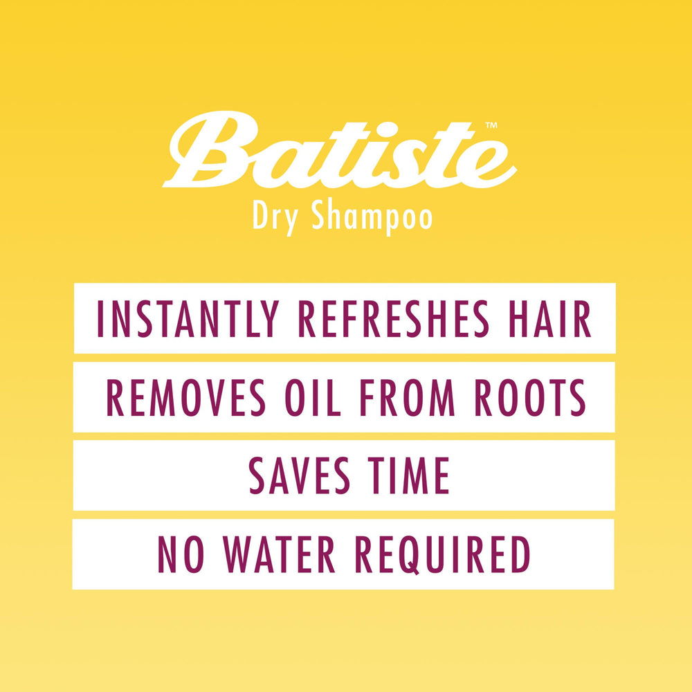 Batiste Blonde can in hand showing portable size for on-the-go refresh