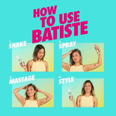 Batiste nozzle close-up demonstrating easy targeted application benefit