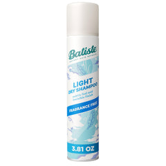 Batiste can front view showing product and clean design benefit refreshes hair