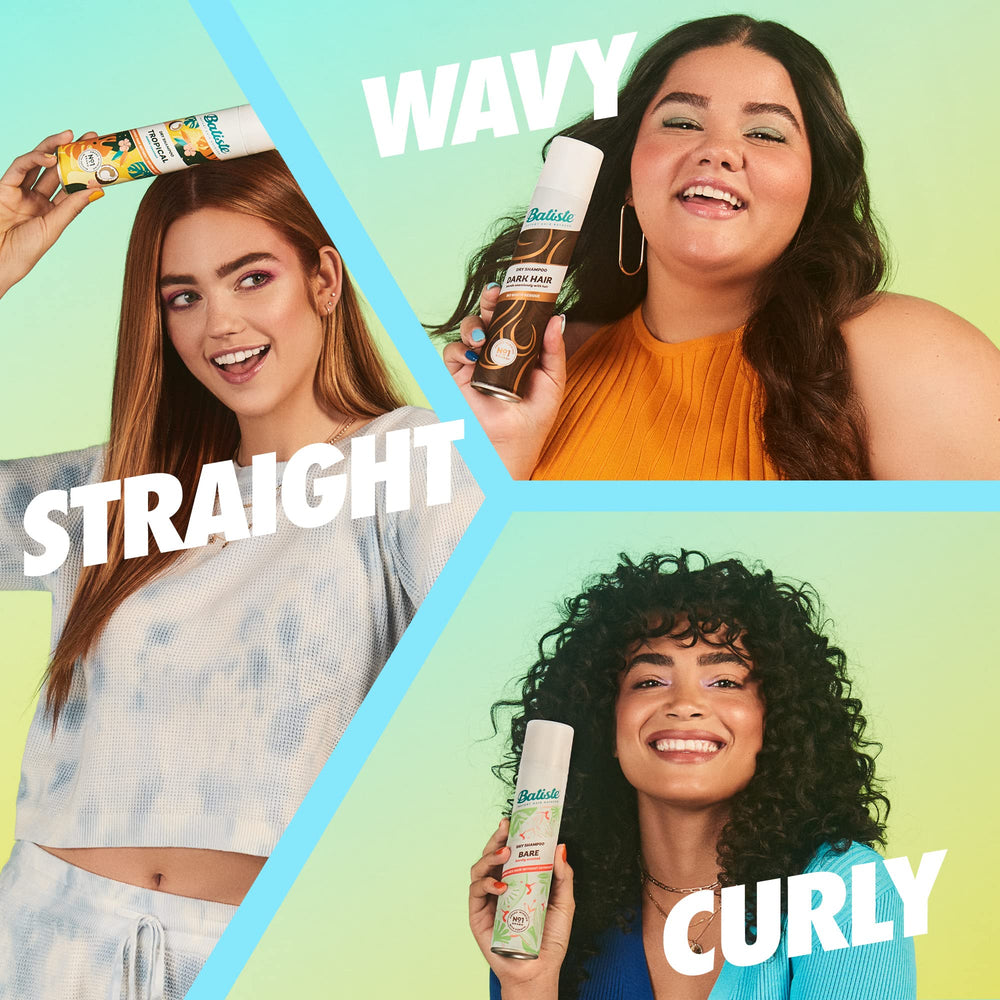 Batiste keratin ingredient visual emphasizing smoother-looking hair