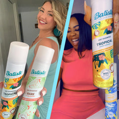 Batiste handheld size comparison showing travel-friendly convenience