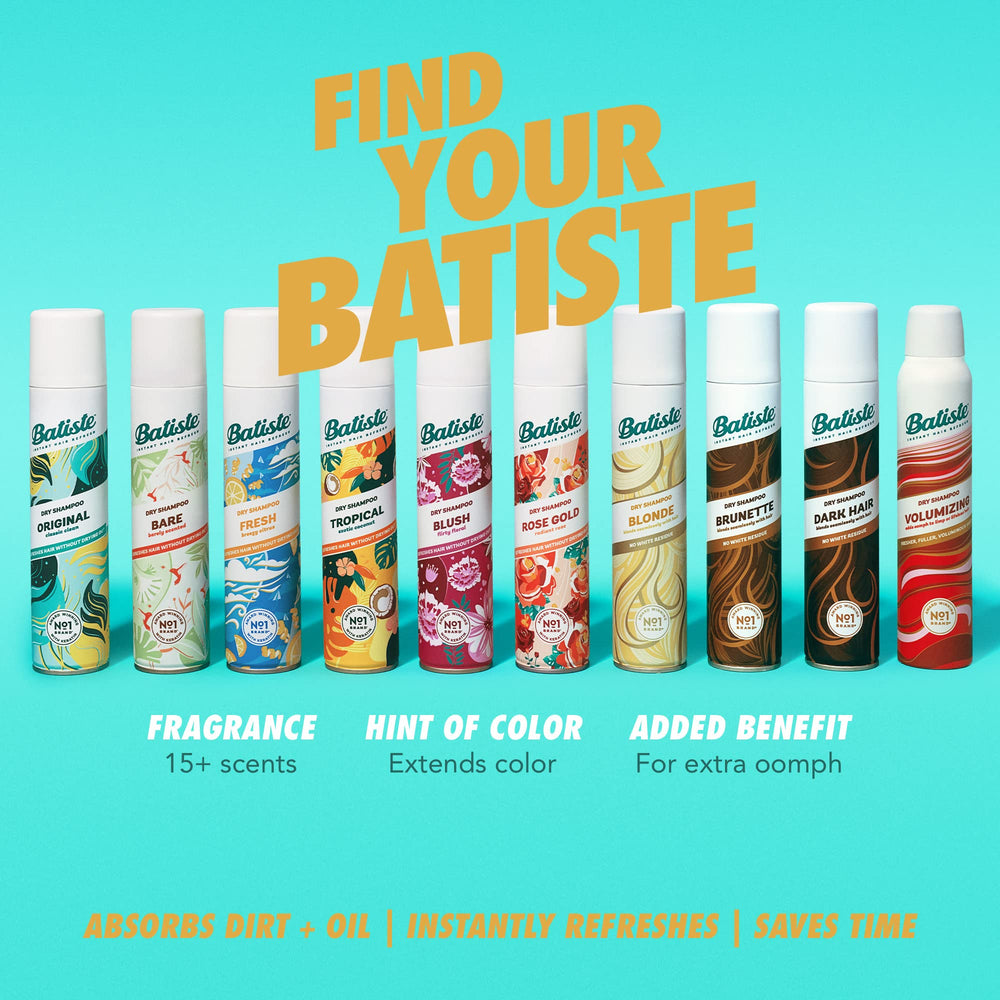 Batiste used on blonde hair in lifestyle setting for volume and confidence