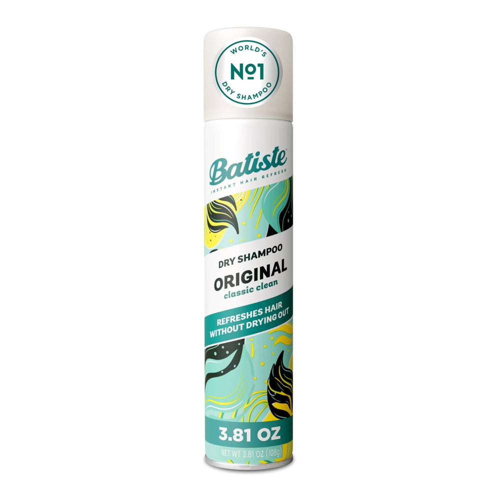Batiste front packaging shows 3.81 oz can and classic clean branding for convenience