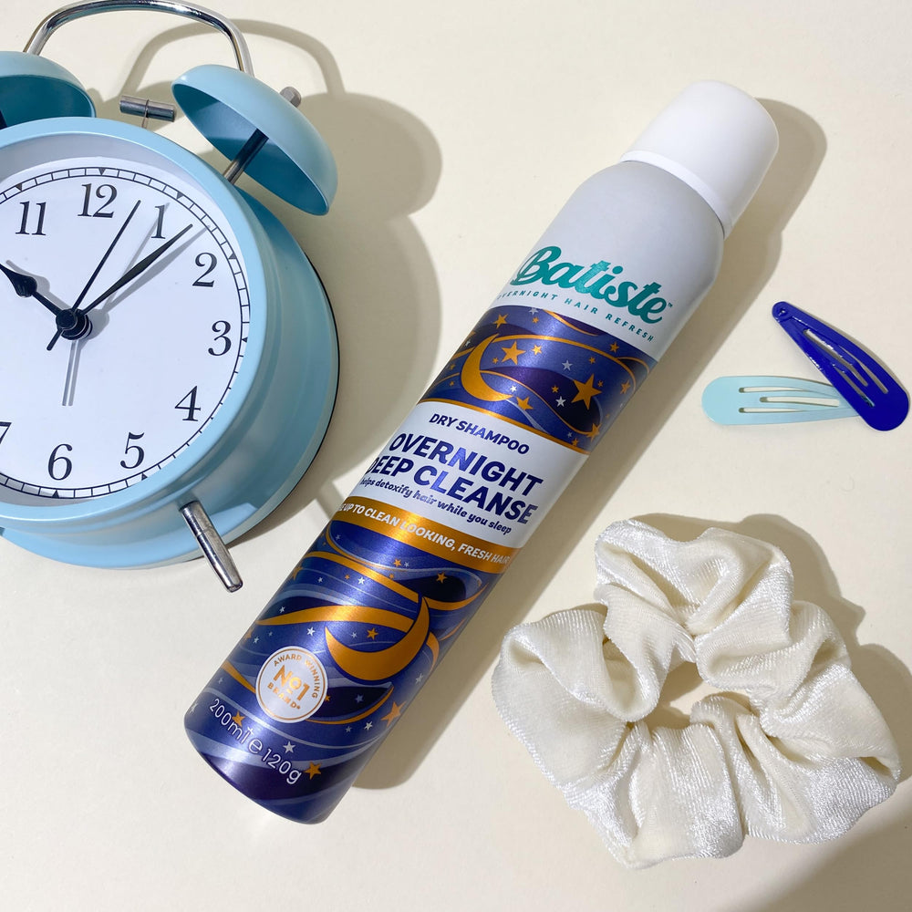 Batiste fragrance notes display representing calming citrus and floral scent