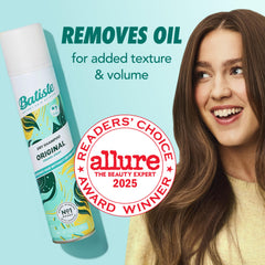 Batiste texture before and after showing added volume benefit