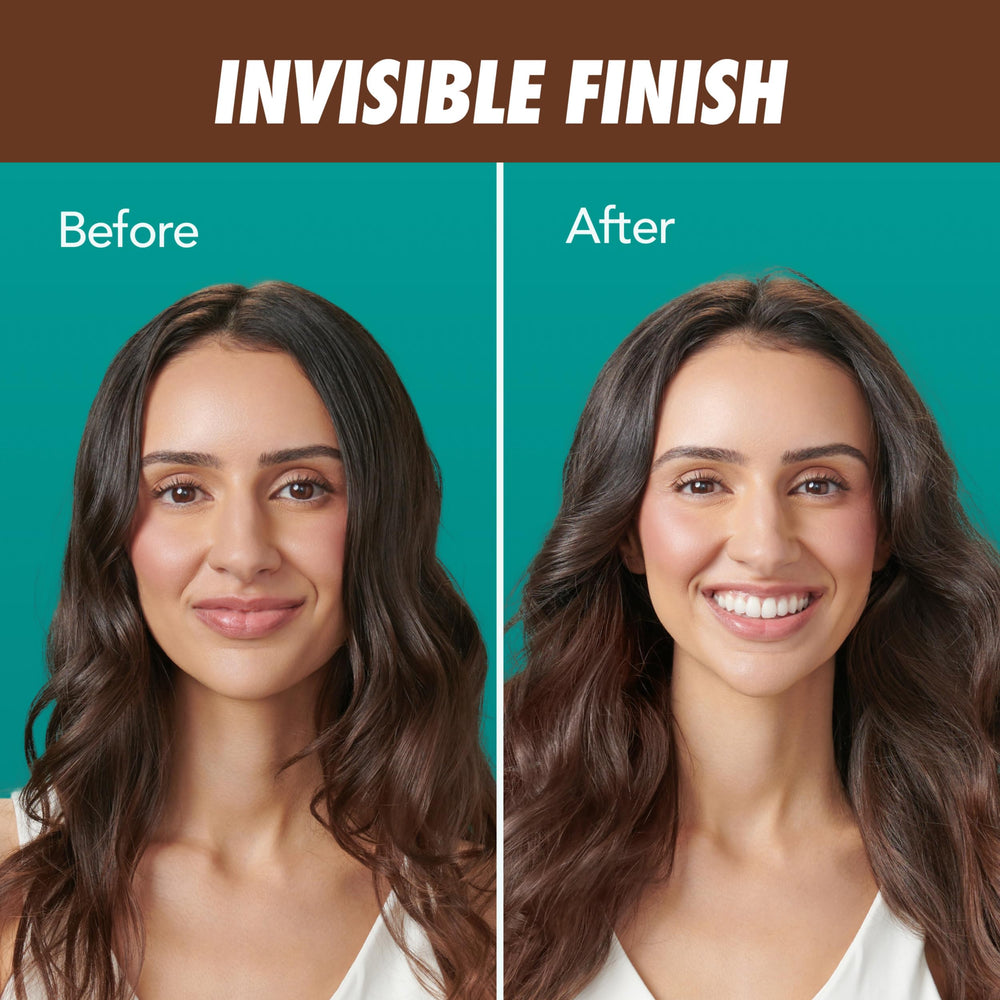 Batiste travel-size bottle inside purse for quick on‑the‑go hair refresh