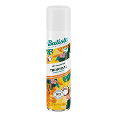 Batiste Tropical front packaging showing 5.71 oz bottle and tropical graphics for quick refresh