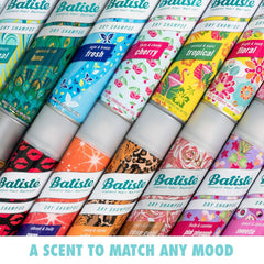 Batiste texture after application showing fuller hair and added body