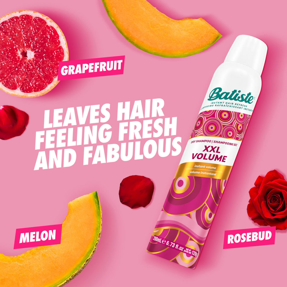 Batiste in use at roots demonstrating quick refresh and added volume