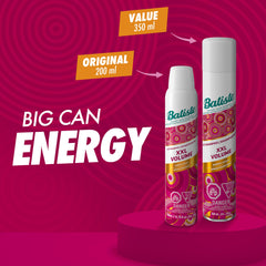 Batiste label and ingredients view highlighting formula for texture and grip