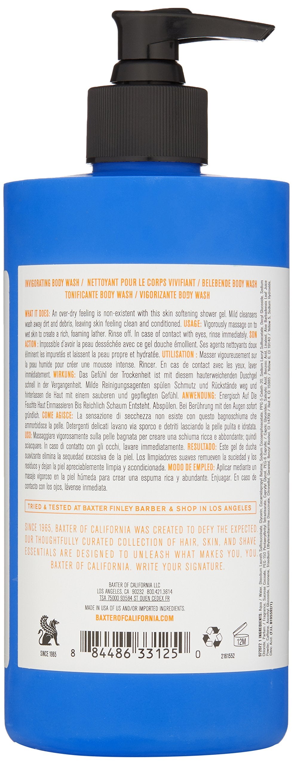 Baxter of California creamy lather texture close-up showing smooth foam and hydration