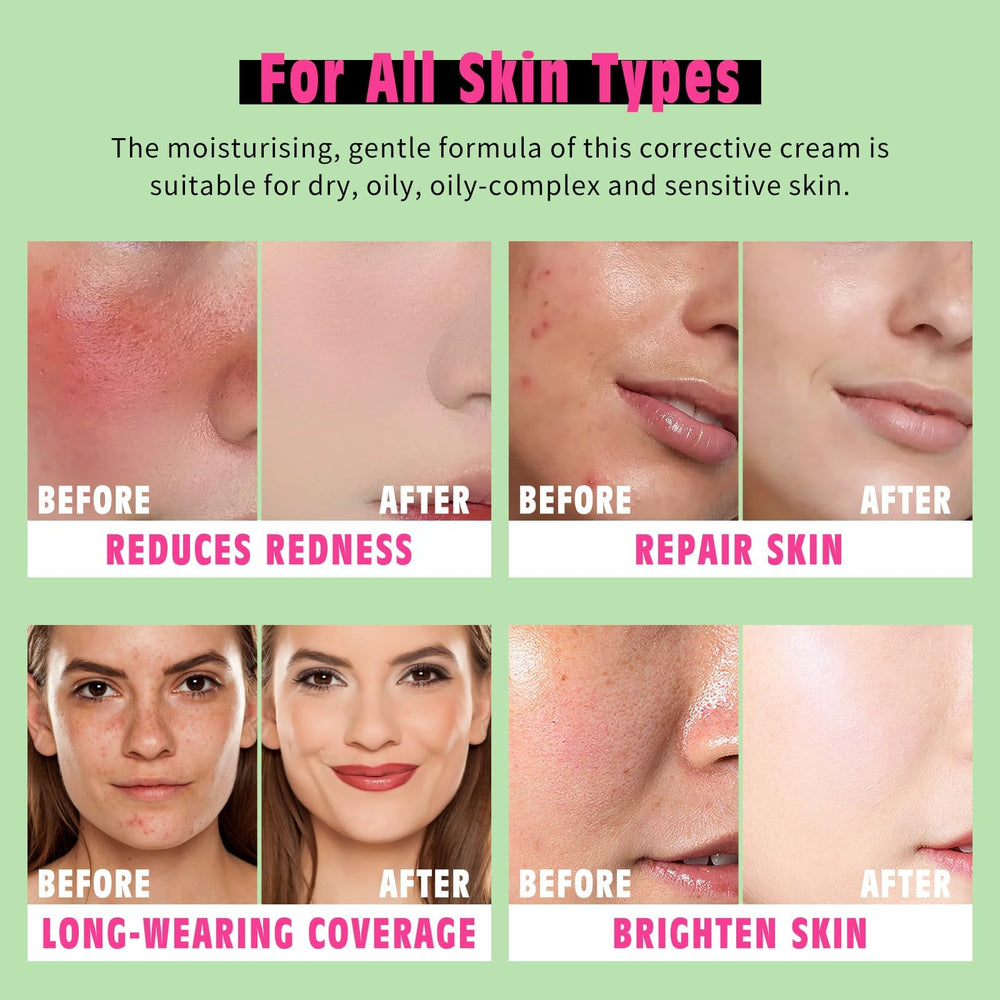 bayfree application on hand showing color blend, natural coverage demonstrated