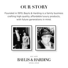 Baylis & Harding in-hand at kitchen sink showing hygienic cleansing