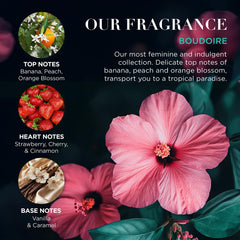 Baylis & Harding tropical print detail with foil accents showing fashionable design