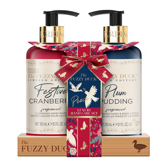 Baylis & Harding front packaging showing festive gift-ready presentation and seasonal appeal