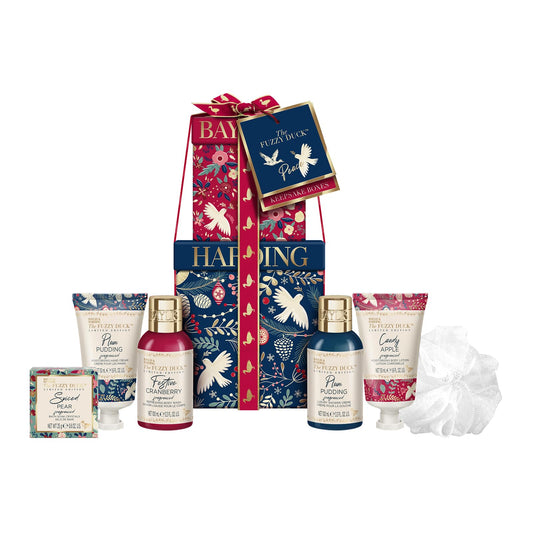 Baylis & Harding front packaging showing festive gift box and attractive presentation benefit