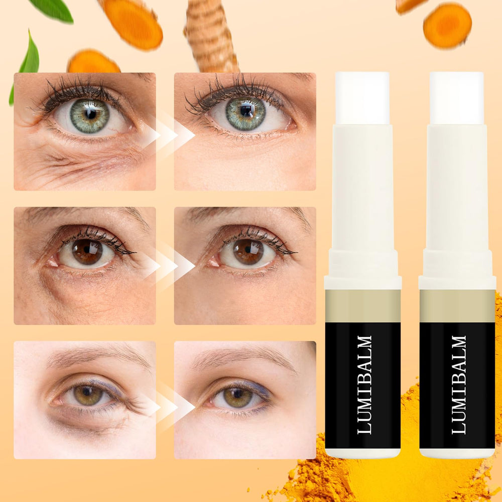 Baysea lumibalm application under-eye demo demonstrating quick de-puff benefit