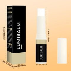 Baysea lumibalm in morning routine bathroom scene showing fresh, awake look