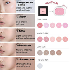 BBIA single pan close-up revealing fine powder texture for smooth application
