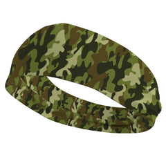 BBTDIN headband worn by runner outdoors keeps hair secure and comfortable