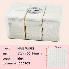 Bcowos scale comparison displaying stack of pads to show 540pcs long-lasting supply