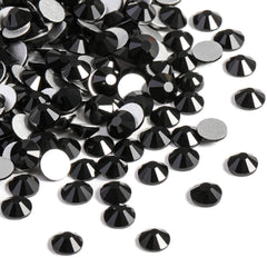 BEADSLAND front pack of 2880 black SS20 rhinestones showing quantity and size