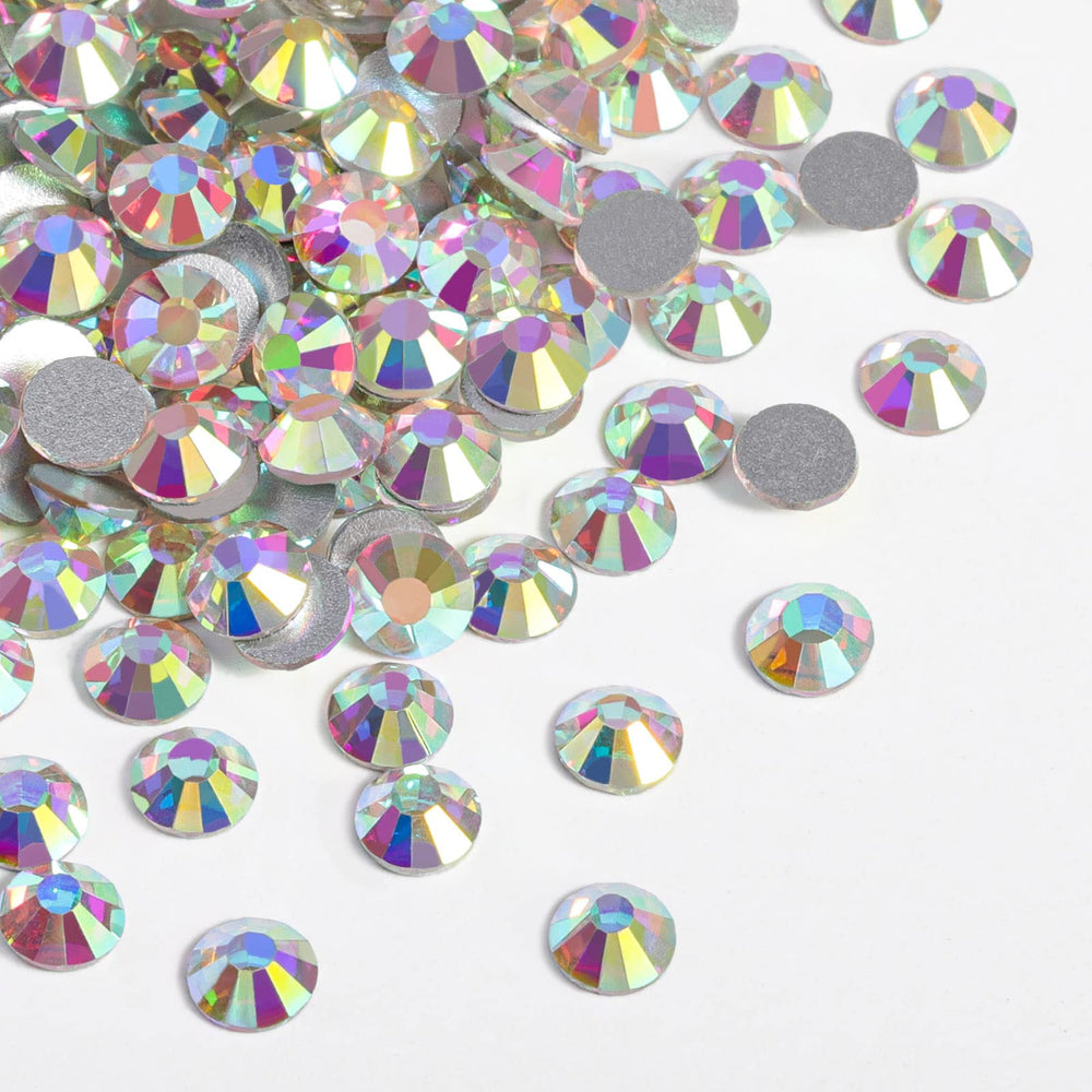 BEADSLAND pack of rhinestones showing quantity and AB finish, enhances project sparkle