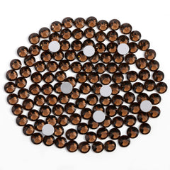 BEADSLAND front packaging showing 1440 smoked topaz rhinestones and quantity benefit