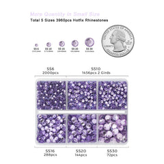 BEADSLAND hand holding different stone sizes to show scale and choosing correct size benefit