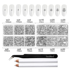 BEADSLAND wax pencil and tweezer close detail for precise placement and accurate application