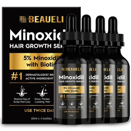 beaueli front packaging showing four bottles and compact bundle benefit