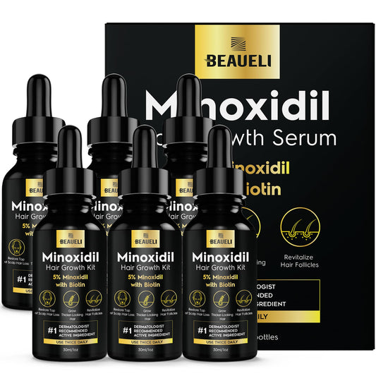 beaueli front packaging six bottles showing convenient multi-pack benefit