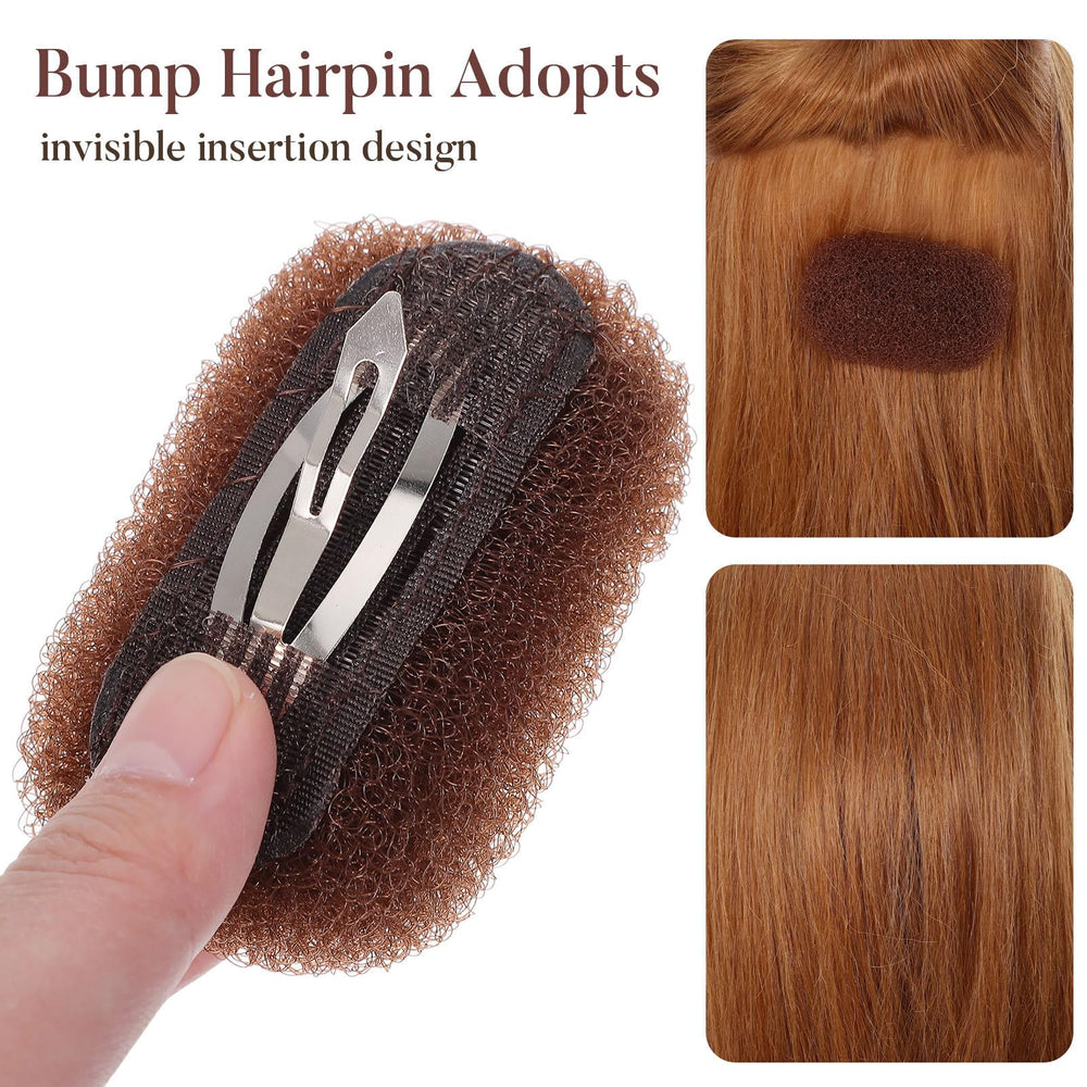 Beaupretty insert hidden in bun showing seamless disguise benefit