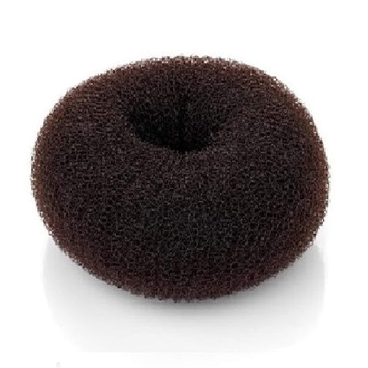 BEAUTÉ GALLERIA brown donut front view showing compact ring and neat finish benefit