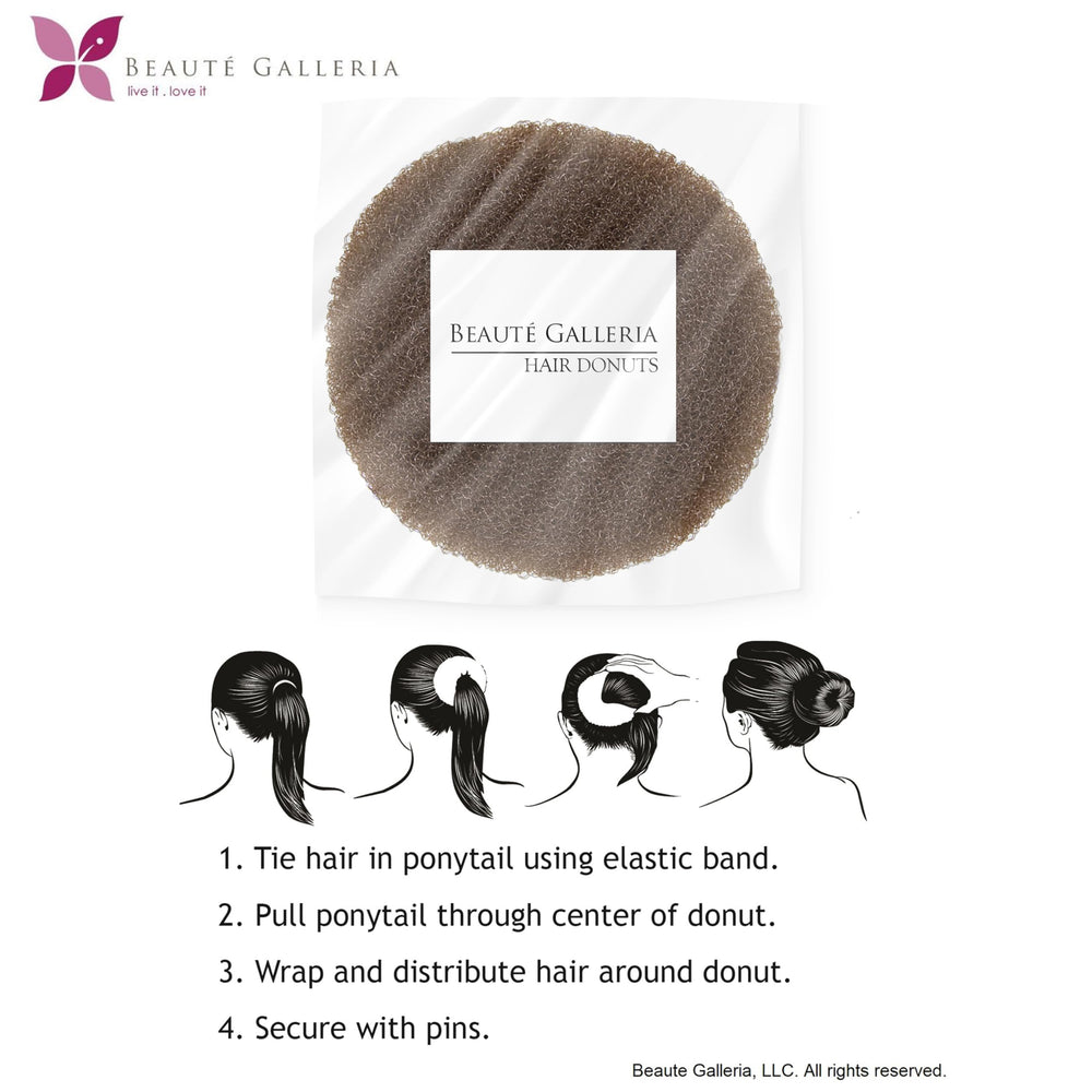 BEAUTÉ GALLERIA worn at a ballet recital showing secure elegant bun benefit