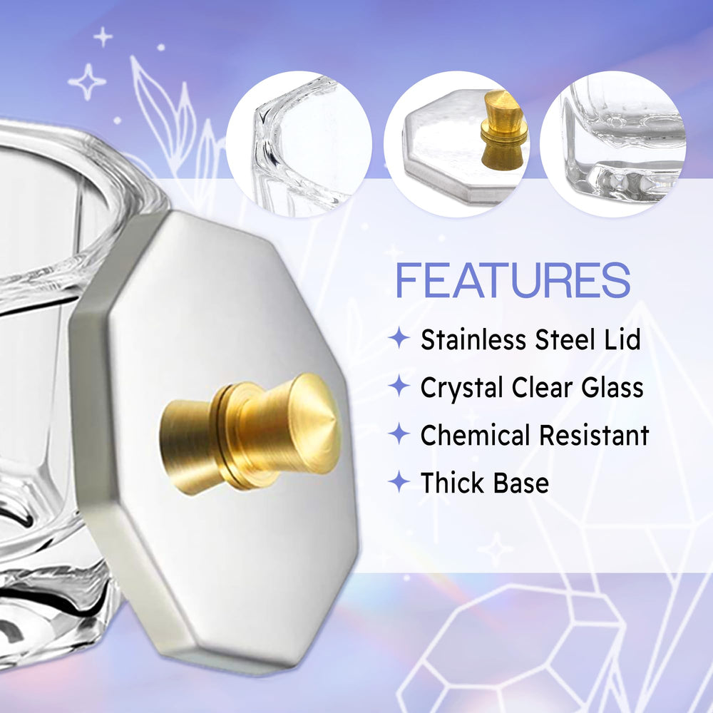 Beauticom stainless steel lid close-up showing secure fit and spill protection benefit