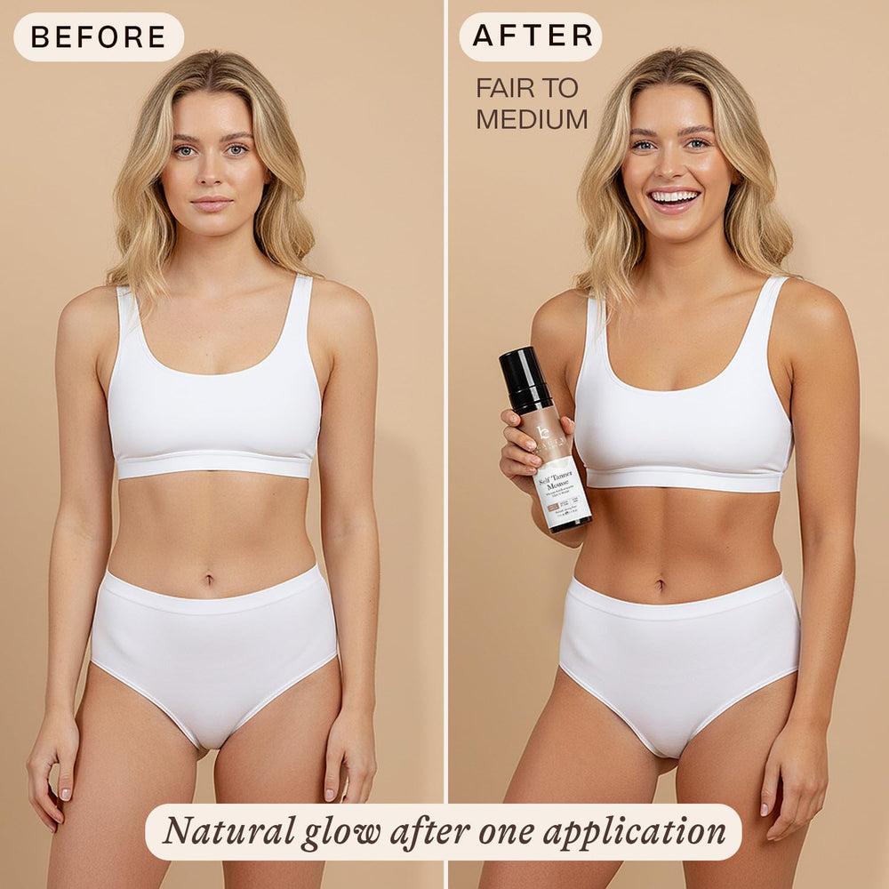 Beauty by Earth pump dispensing mousse texture, quick-absorbing hydration benefit