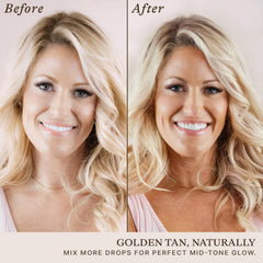 Beauty by Earth dropper dispensing drops showing lightweight texture