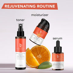 Beauty by Earth cream on bathroom shelf in lifestyle setting showing daily routine fit