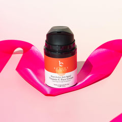 Beauty by Earth cream paired with sunscreen illustrating layered protection benefit