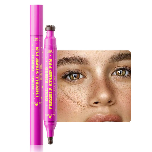 Beauty Glazed freckle pen front view showing compact design and ease