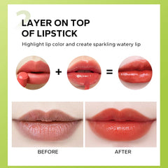 Beauty Glazed packaging label detail showing vegan cruelty-free benefit