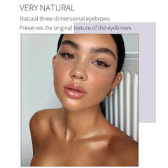 Beauty Glazed soap close-up texture showing smooth clear gel for natural brow volume