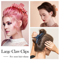 Beauty.H.C clip next to a hand showing 4.3 inch scale and convenience