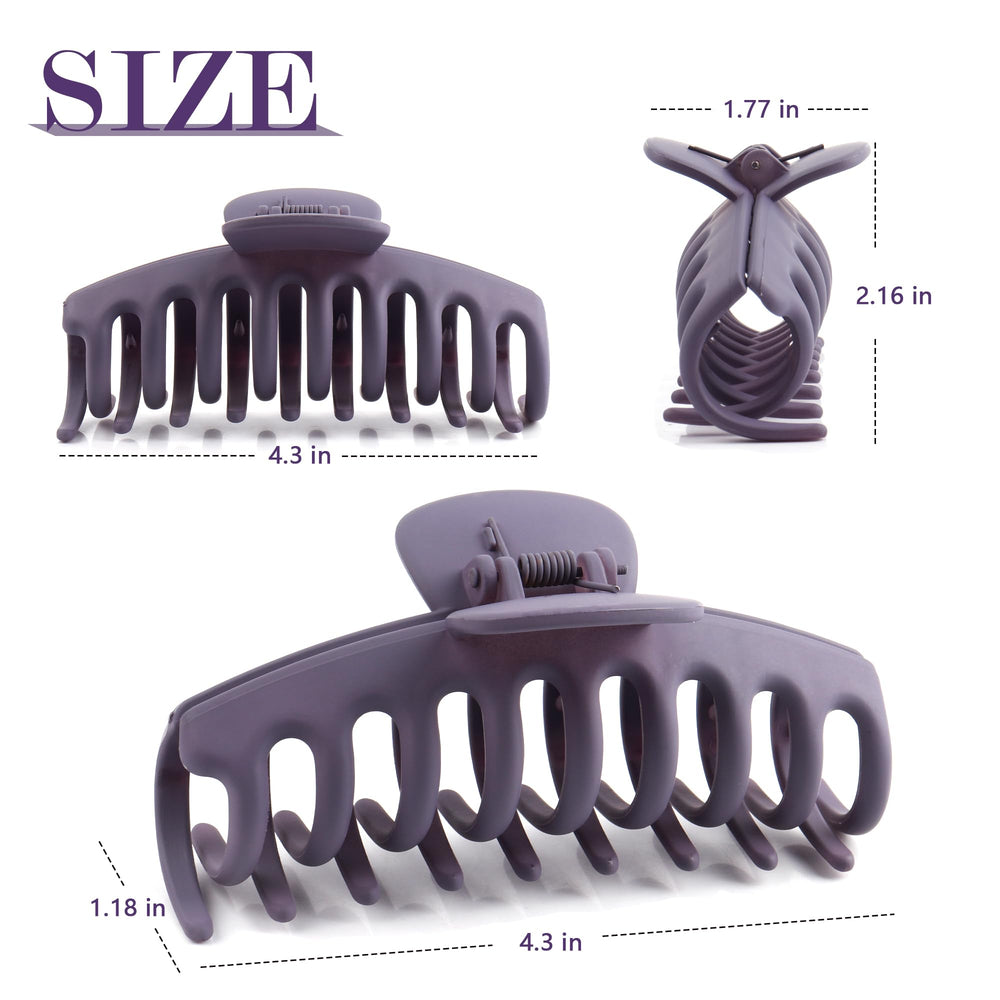 Beauty.H.C clip in thick hair holding full updo securely during activity