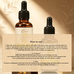 BEAUTYTURESS label close-up highlighting product info and application tips
