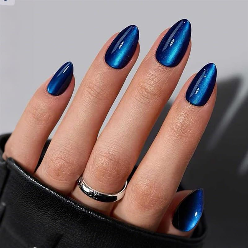 BEAWTH finished manicure on hands at dinner, showcases polished event-ready look